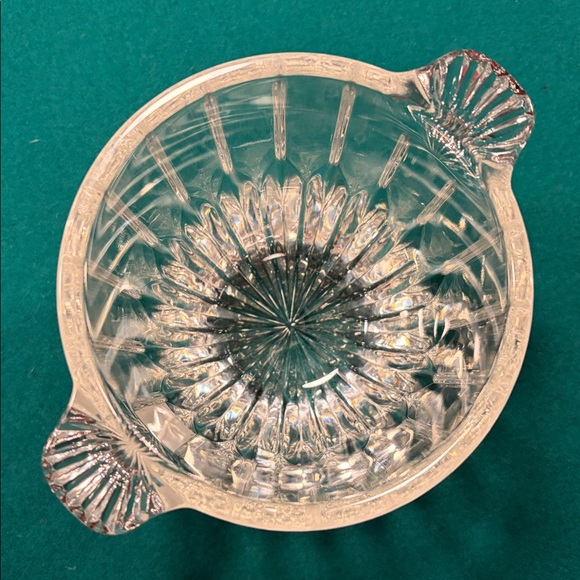 Mikasa Ice Bucket Park Lane Crystal Ice Bucket with Handles Retired 6" Bar Ware - Picture 7 of 12